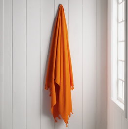 Mijölnir Toalla de Playa Fouta Monaco - Naranja